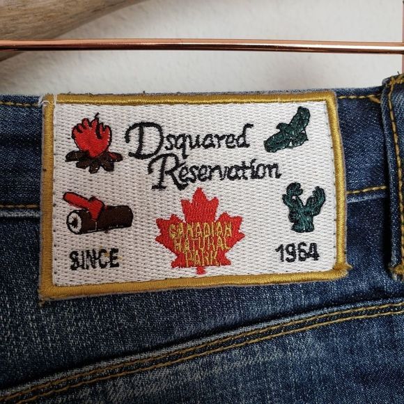 DSquared distress dark wash Jean's men 31 - Picture 6 of 8